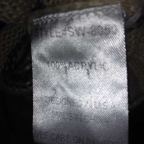 UNIO XL Striped Cardigan Creme Gray Plus - Picture 3 of 8